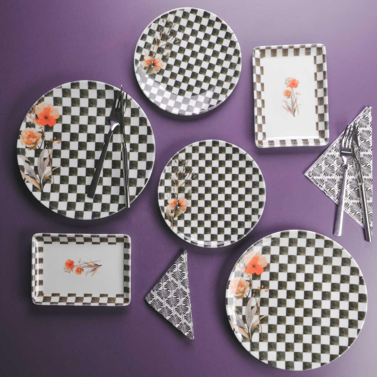 Aryıldız 18 Piece Treats and Breakfast Set for 6 Persons DB3209 - EFENDINA PAZAR - ARYILDIZ - 8683024065242