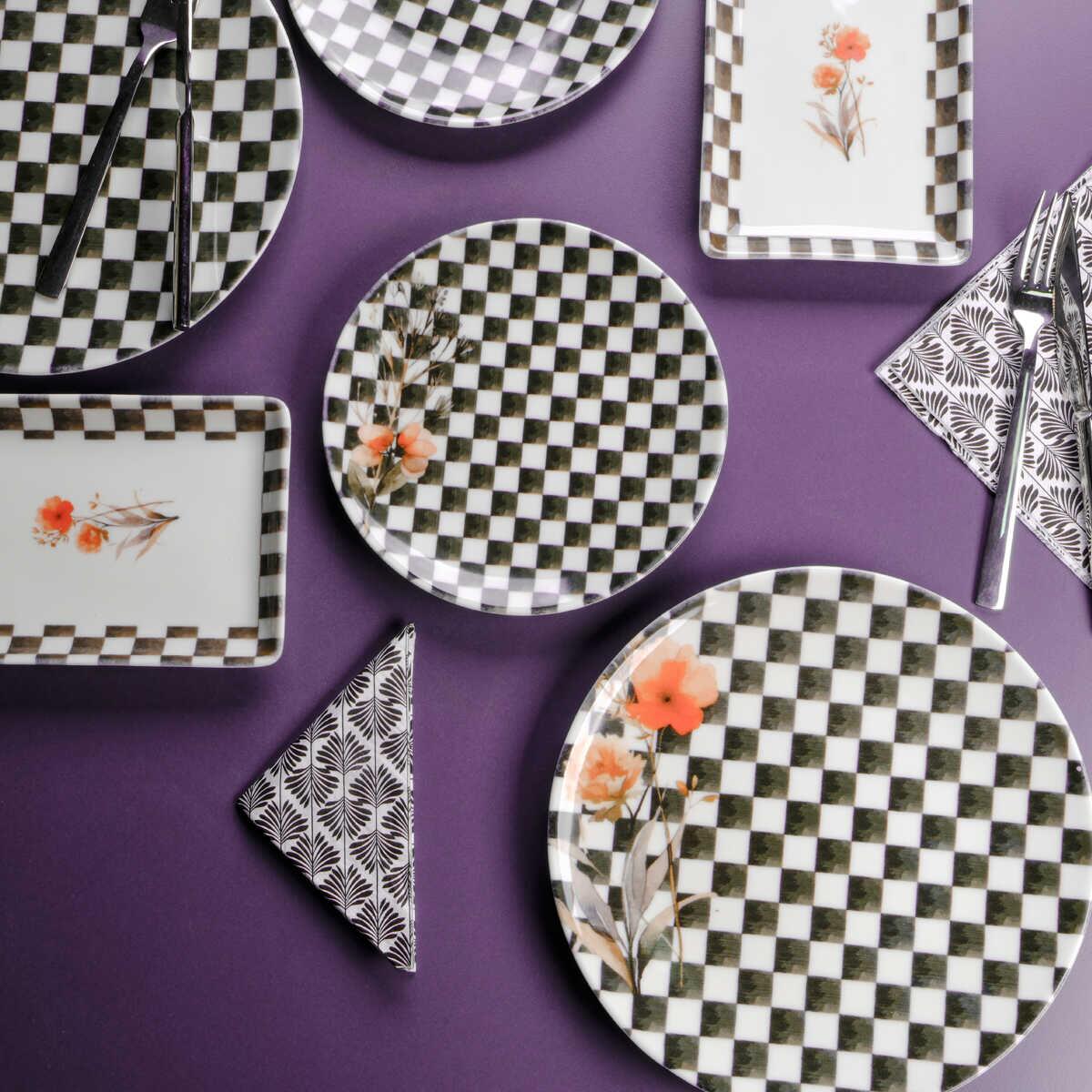 Aryıldız 18 Piece Treats and Breakfast Set for 6 Persons DB3209 - EFENDINA PAZAR - ARYILDIZ - 8683024065242