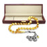 1000 Carat Kazaz Tasseled  Natural Drop Amber Rosary