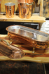 Copper Footed Presentation Kebab Rack with Lid