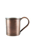 Turna Copper Cup Plain 450 Ml Brown