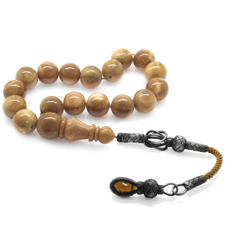 1000 Carat Kazaz Tasseled Sphere Cut Kuka Efe Rosary - EFENDINA PAZAR - Tesbihane - 101001473