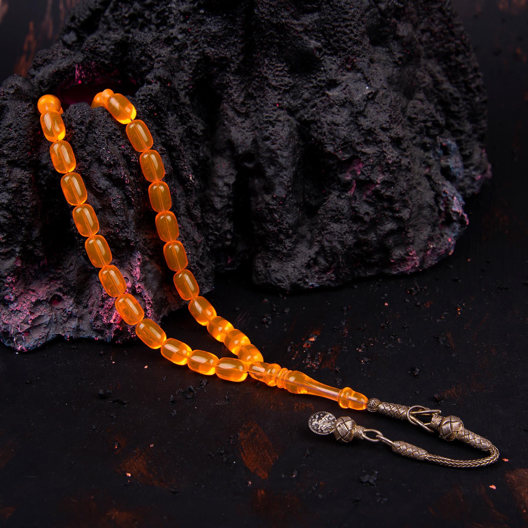 1000 Sterling Silver Kazaz Tasseled Prayer Beads - EFENDINA PAZAR - Ve Tesbih - vealisveris - Z320