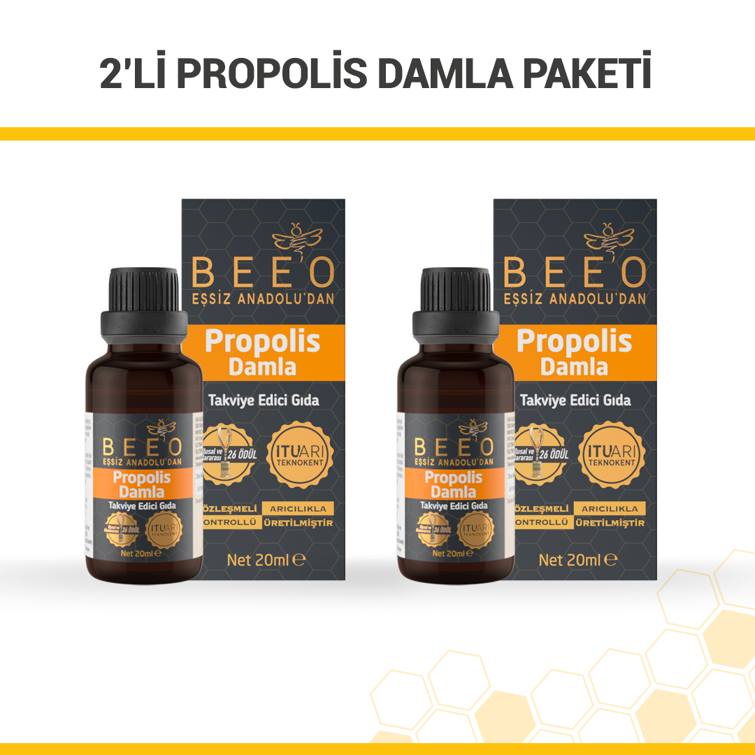 Beeo Propolis Drops Pack of 2