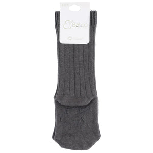 2 Pack Organic Cotton Below Knee Short Baby and Kids Socks Standard - EFENDINA PAZAR - BABOO - 8682291513074