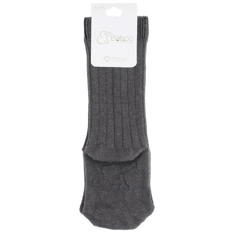 2 Pack Organic Cotton Below Knee Short Baby and Kids Socks Standard - EFENDINA PAZAR - BABOO - 8682291513074