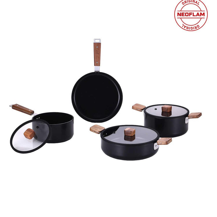 7 Piece Cookware Set - EFENDINA PAZAR - NEOFLAM - 8806179675801