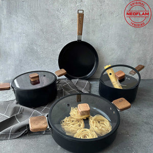 7 Piece Cookware Set - EFENDINA PAZAR - NEOFLAM - 8806179675801