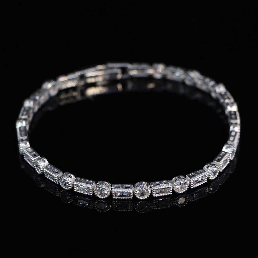 925 Sterling Silver Bracelet - EFENDINA PAZAR - Ve Tesbih - vealisveris - Z1607