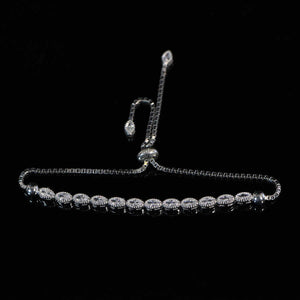 925 Sterling Silver Bracelet with Waterway Lift - EFENDINA PAZAR - Ve Tesbih - vealisveris - Z1575
