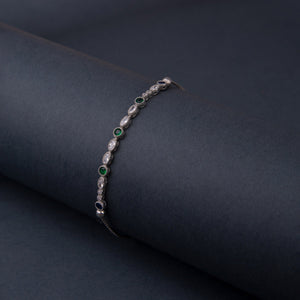 925 Sterling Silver Bracelet with Waterway Lift - EFENDINA PAZAR - Ve Tesbih - vealisveris - Z1576