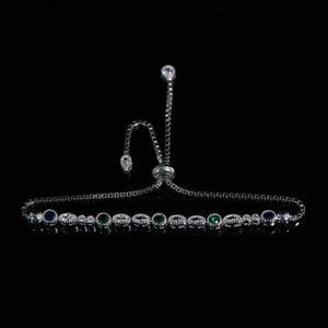 925 Sterling Silver Bracelet with Waterway Lift - EFENDINA PAZAR - Ve Tesbih - vealisveris - Z1576