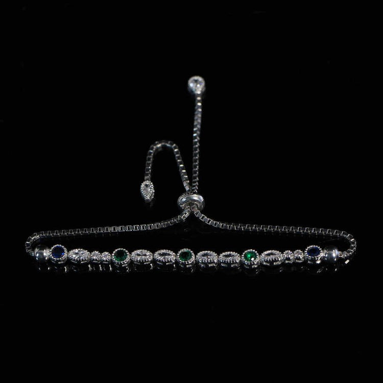 925 Sterling Silver Bracelet with Waterway Lift - EFENDINA PAZAR - Ve Tesbih - vealisveris - Z1576