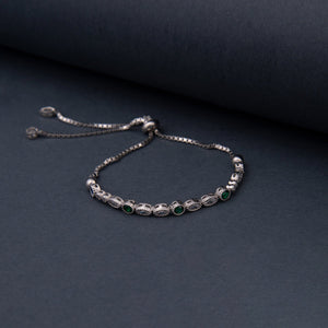 925 Sterling Silver Bracelet with Waterway Lift - EFENDINA PAZAR - Ve Tesbih - vealisveris - Z1576