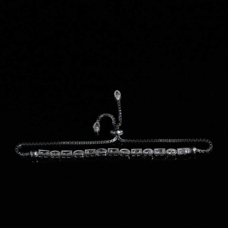 925 Sterling Silver Bracelet with Waterway Lift - EFENDINA PAZAR - Ve Tesbih - vealisveris - Z1588