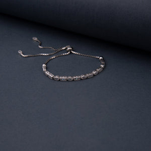 925 Sterling Silver Bracelet with Waterway Lift - EFENDINA PAZAR - Ve Tesbih - vealisveris - Z1588
