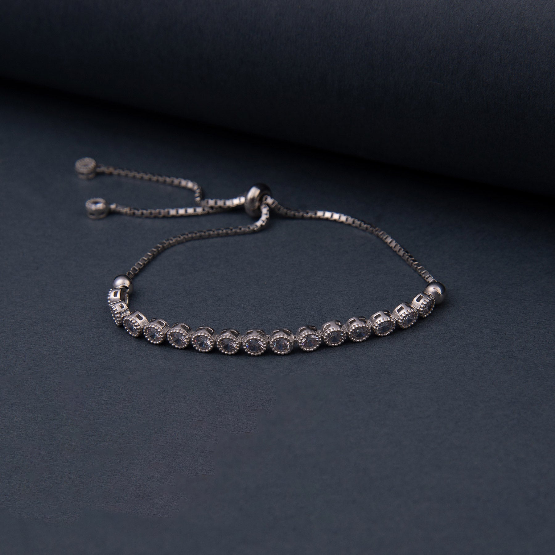 925 Sterling Silver Bracelet with Waterway Lift - EFENDINA PAZAR - Ve Tesbih - vealisveris - Z1591