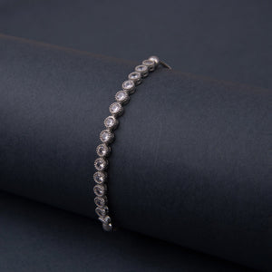 925 Sterling Silver Bracelet with Waterway Lift - EFENDINA PAZAR - Ve Tesbih - vealisveris - Z1591