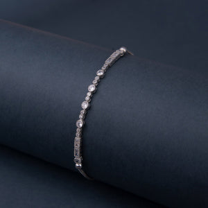 925 Sterling Silver Bracelet with Waterway Lift - EFENDINA PAZAR - Ve Tesbih - vealisveris - Z1592