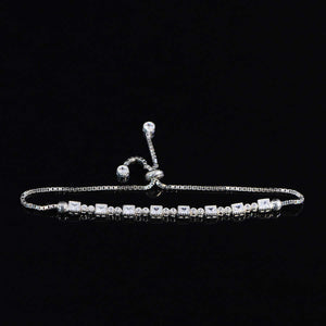 925 Sterling Silver Bracelet with Waterway Lift - EFENDINA PAZAR - Ve Tesbih - vealisveris - Z1596