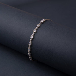 925 Sterling Silver Bracelet with Waterway Lift - EFENDINA PAZAR - Ve Tesbih - vealisveris - Z1596