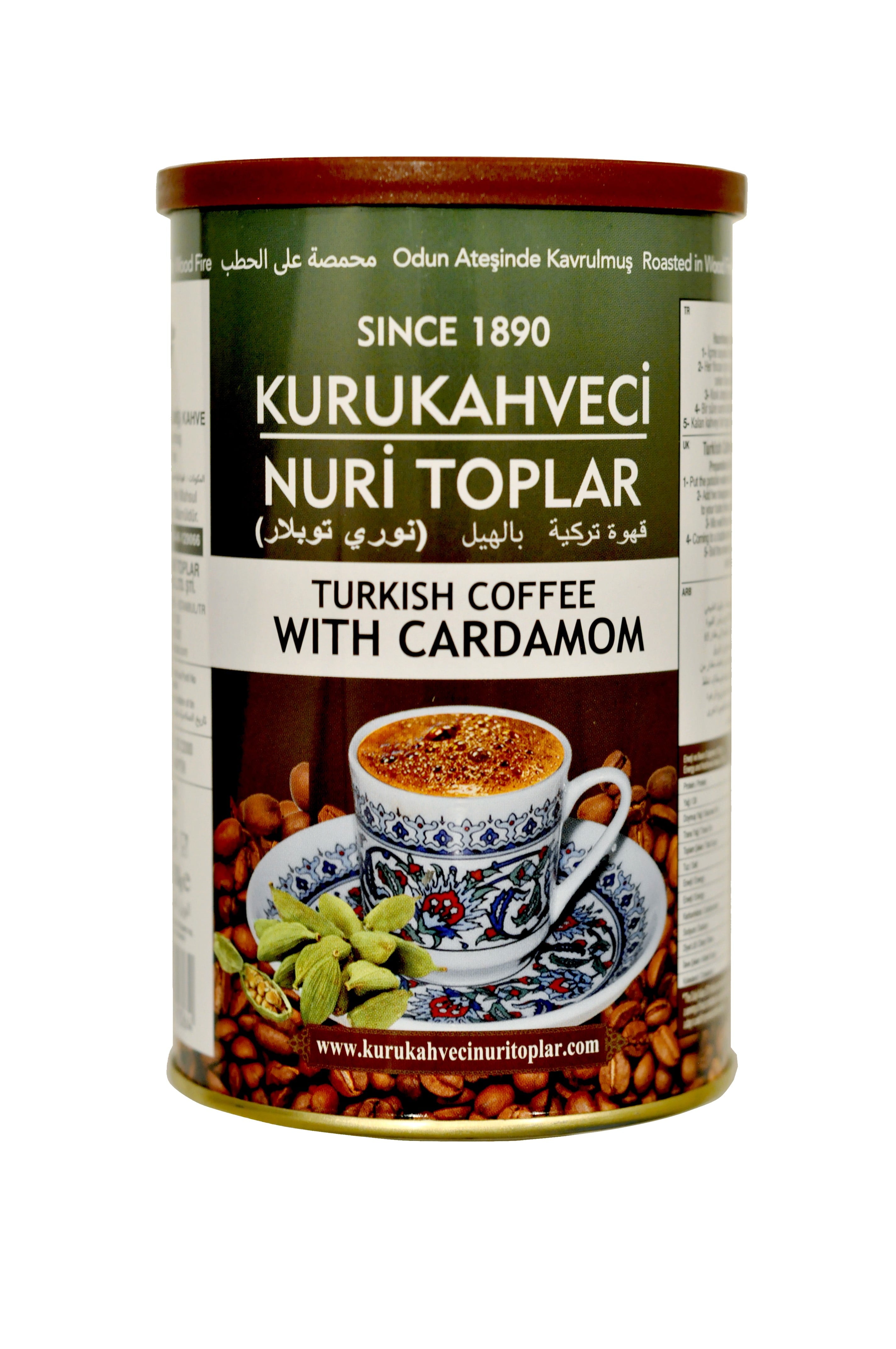 TURKISH COFFEE WITH CARDASON 250GR