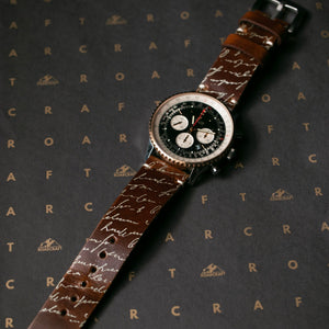  Leather Watch Strap - Antique Brown