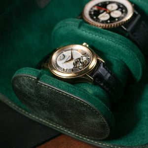 Emerald Quad Watch Roll