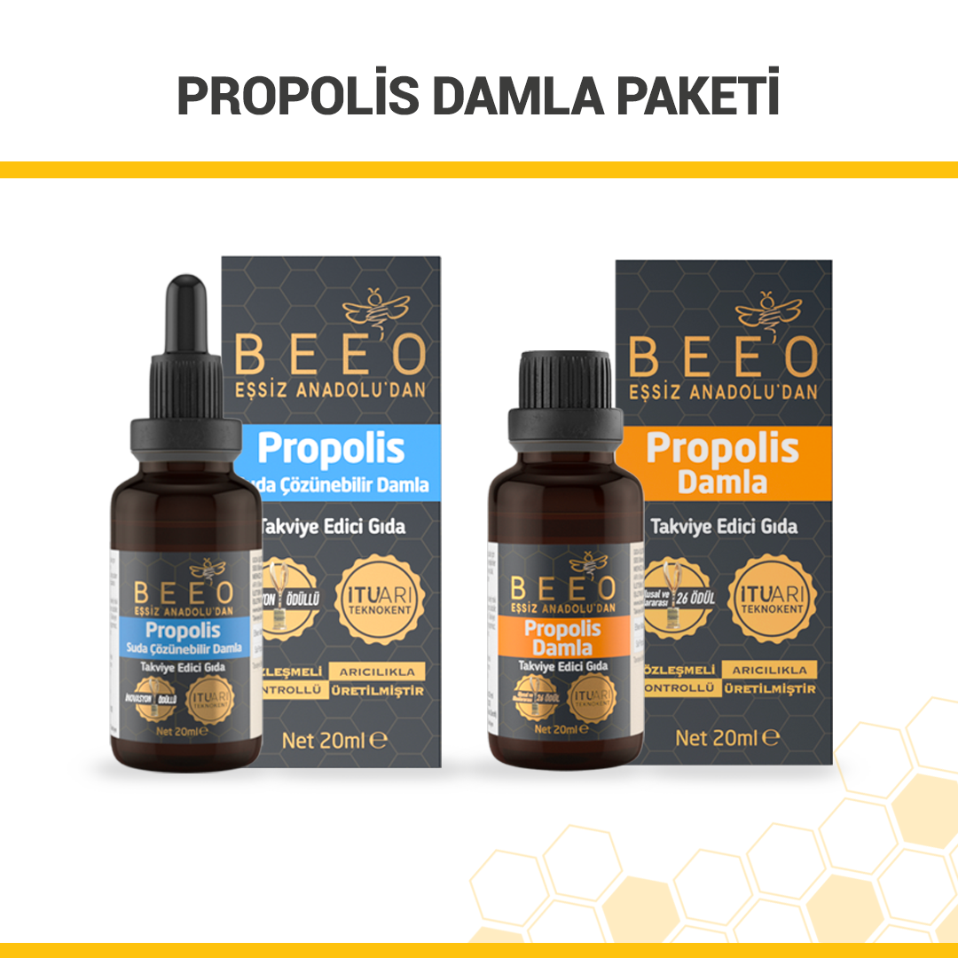 Beeo Propolis Drops Package