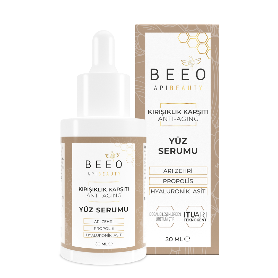 Beeo Anti Aging and Anti Wrinkle Face Care Serum with Bee Venom Propolis