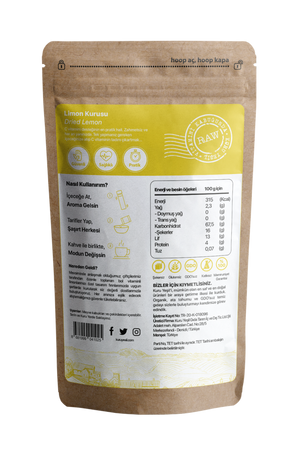 Kuru Yeşil Dried Lemon 50 g