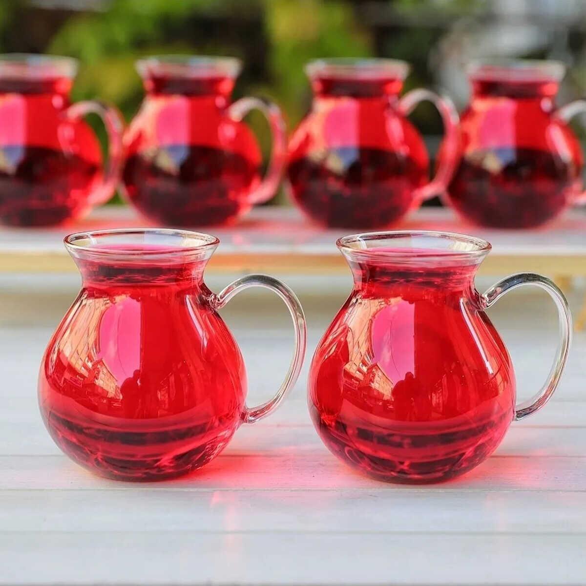 AROW Borosilicate Tea Glass 6 Pieces