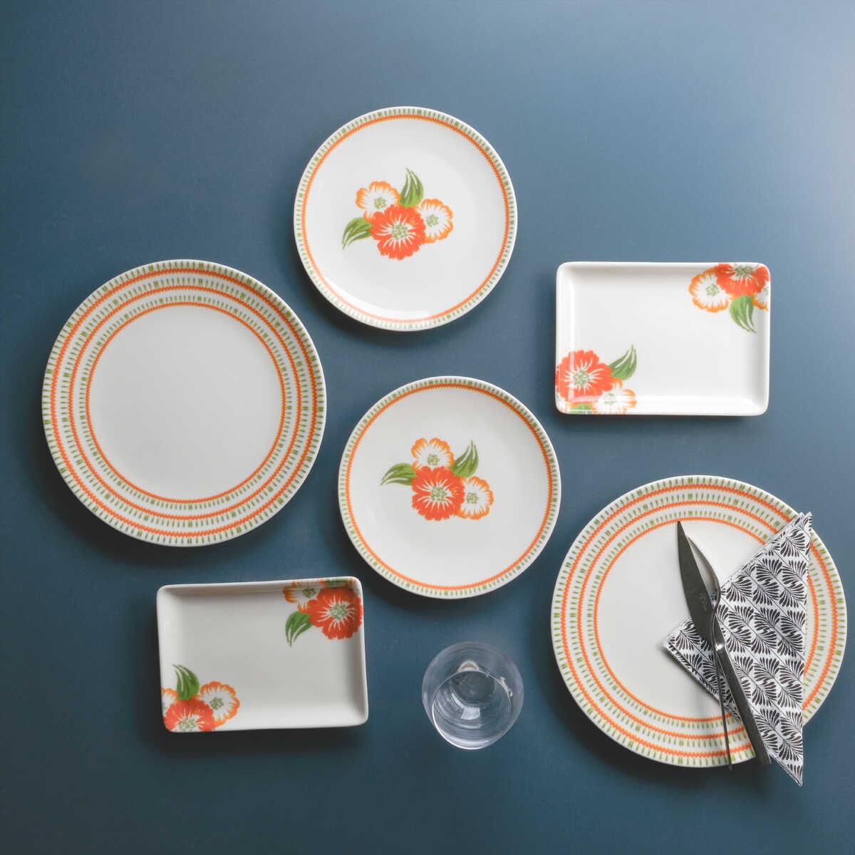 Aryıldız 18 Piece Treats and Breakfast Set for 6 Persons DB3080 - EFENDINA PAZAR - ARYILDIZ - 8683024065167