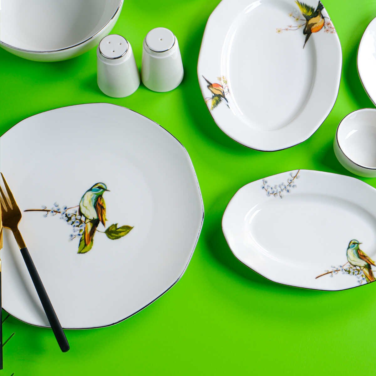 Aryıldız Cloe 32 Piece Breakfast Set for 6 People - EFENDINA PAZAR - ARYILDIZ - 8699922181892