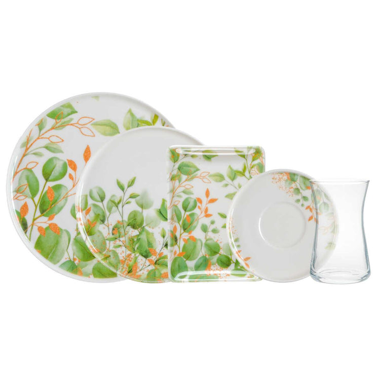 Aryıldız Elif 30 Piece Breakfast Set for 6 People DB3228 - EFENDINA PAZAR - ARYILDIZ - 8683024064870