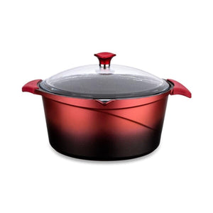 Aryıldız Flipper Red Black Glass 28 - 13 Pot - EFENDINA PAZAR - ARYILDIZ - 8690664200438