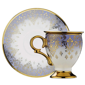 Aryıldız Gonca Turkish Coffee Cup Set for 6 People - EFENDINA PAZAR - ARYILDIZ - 8690664250679