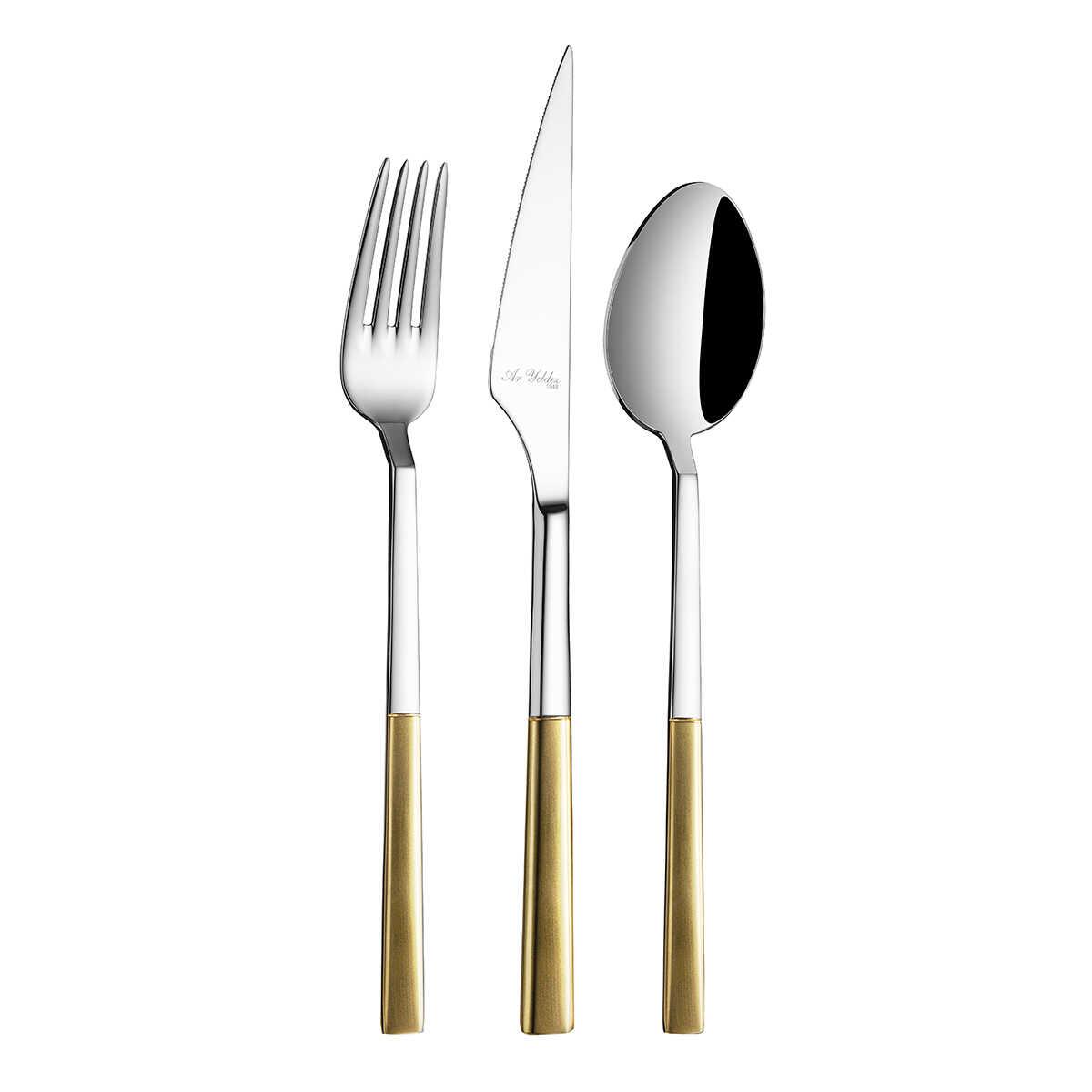 Aryıldız Gusto Glossy Plus Boxed 89 Piece Fork Spoon Knife Set