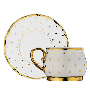 Aryıldız Hena Turkish Coffee Cup Set for 6 People - EFENDINA PAZAR - ARYILDIZ - 8690664250686