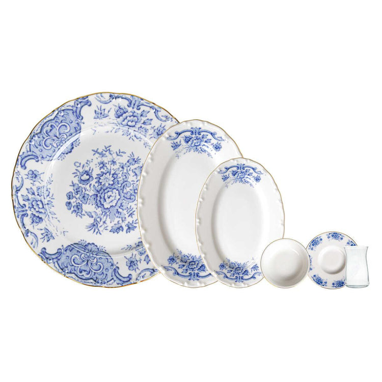 Aryıldız Liana 25 Piece Breakfast Set for 6 People - EFENDINA PAZAR - ARYILDIZ - 8690664255551