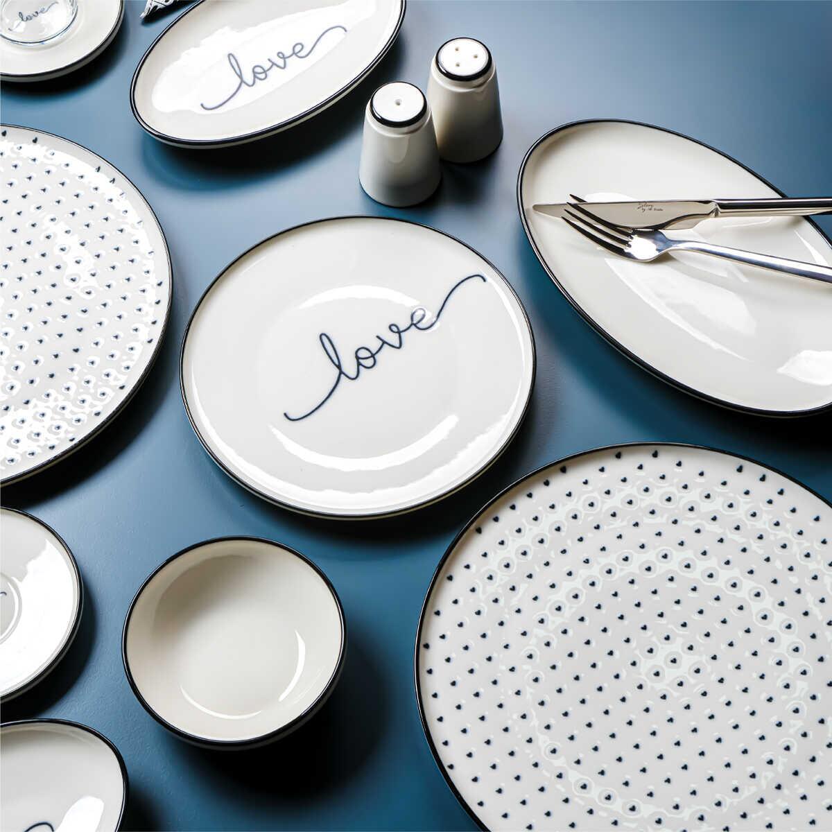 Aryıldız Love 34 Piece Breakfast Set for 6 People - EFENDINA PAZAR - ARYILDIZ - 8690664255520