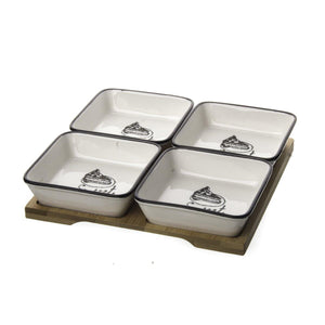 Aryıldız Maison 4 Compartment Serving Bowl 10x10 Cm - EFENDINA PAZAR - ARYILDIZ - 8698535385178