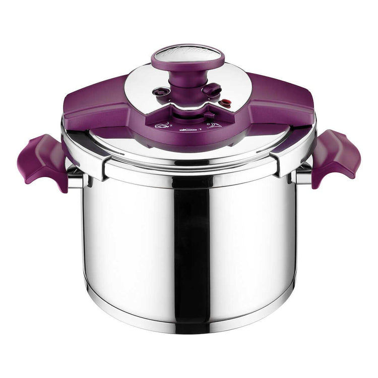 Aryıldız Milano Purple 5.5 Lt Pressure Cooker - EFENDINA PAZAR - ARYILDIZ - 8690664192535