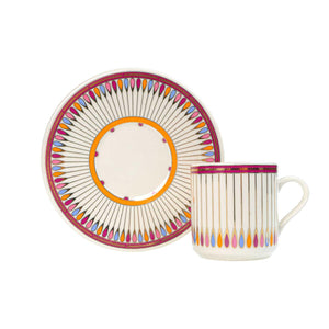 Aryıldız Mrs Chance Set of 6 Turkish Coffee Cups - EFENDINA PAZAR - ARYILDIZ - 8690664248645