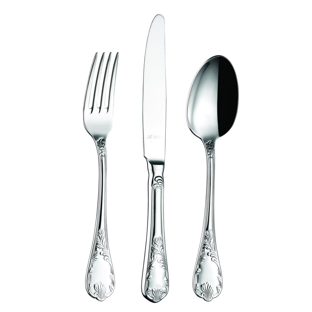 Aryıldız Pera Prestige Fork Spoon Knife Plain 89 Pieces