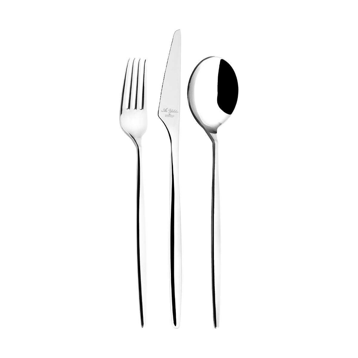Aryıldız Studio Prestige Boxed Fork Spoon Knife Set 84 Pieces