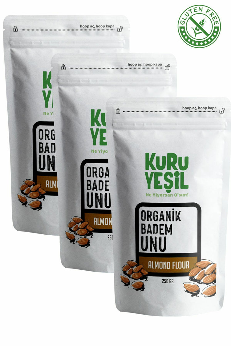 Kuru Yeşil Economic Package Dry Green Organic Local Almond Flour 750 g
