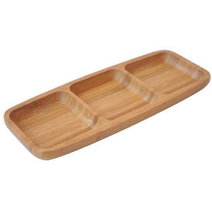 Bambum Ganberi 3 Compartment Snack Bowl &amp; Sauce Bowl - EFENDINA PAZAR - BAMBUM - 8680136021210