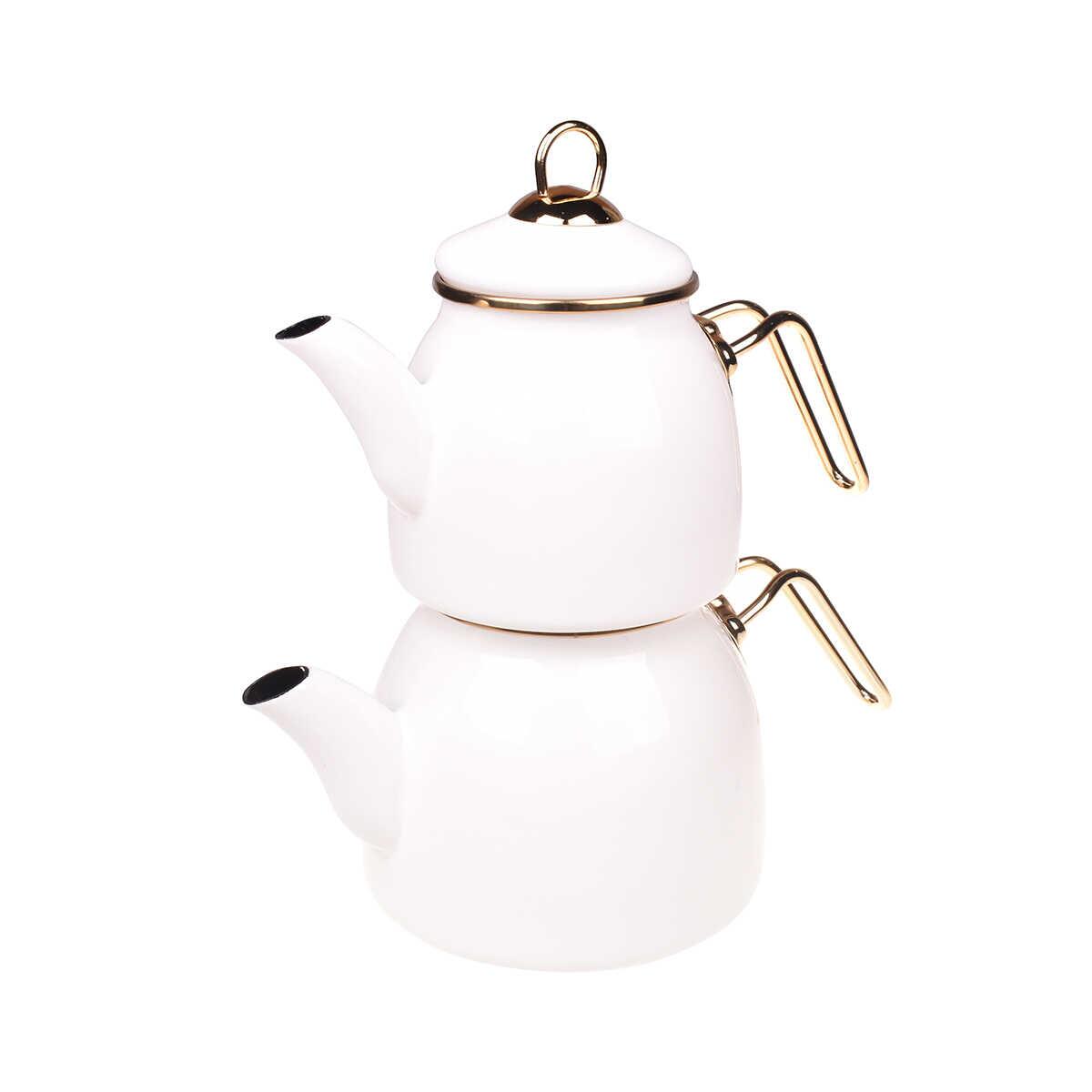 Taşev Bambum Sultan Teapot White