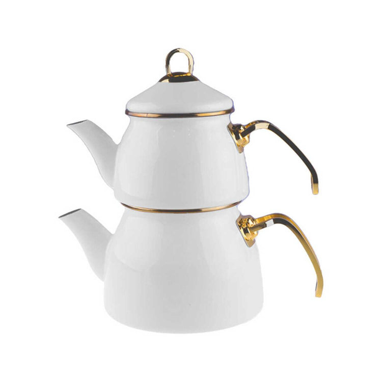 Taşev Bambum Sultani Teapot Set White